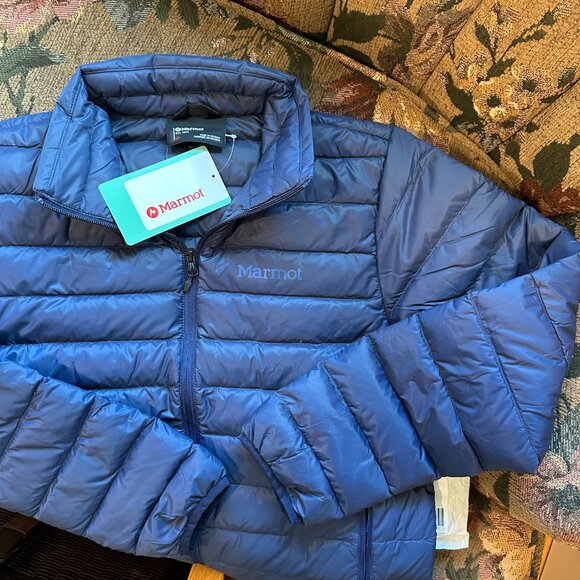 MARMOT {NWT} Women's Jena Down Puffer Coat | Arctic navy | Small | FW 25/26 - Picture 2 of 11